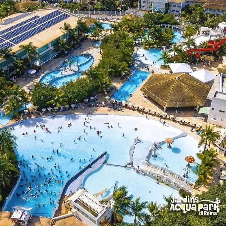 Aparthotel Lacqua Diroma - Melhor Parque Aquatico De Caldas Com Piscina De Ondas Caldas Novas
