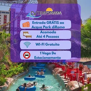 Spazzio Diroma Com Parque Acqua Park Incluso Caldas Novas